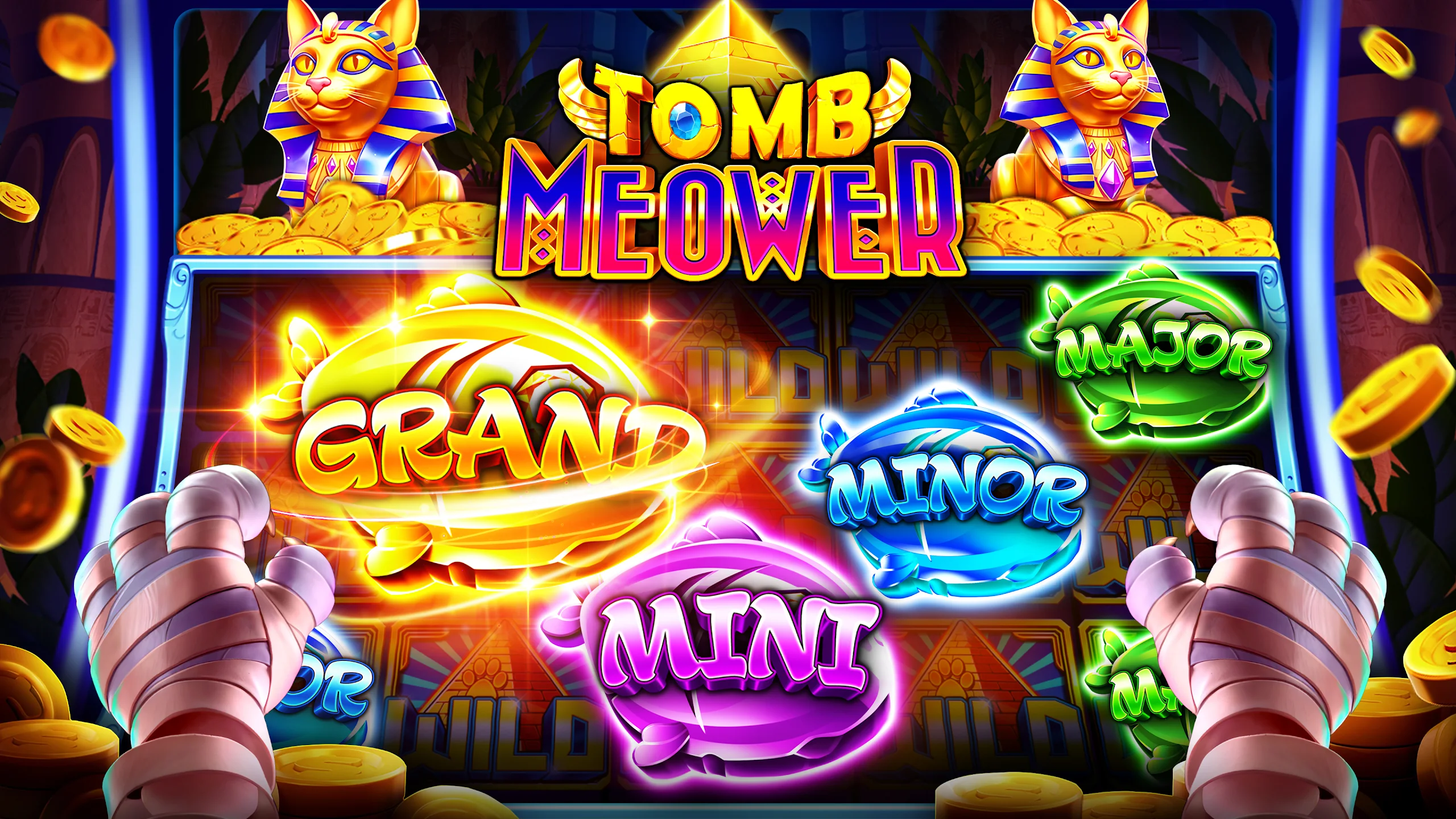 A vibrant display of various game options on the ph777 app home screen.